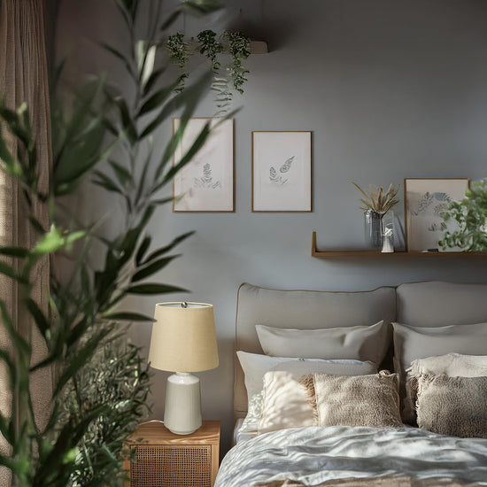Modern Ceramic Table Lamp (20”)